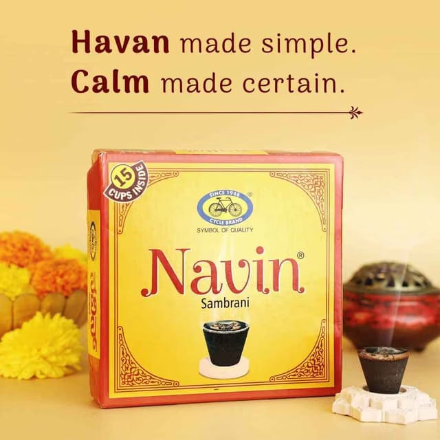 Pure Navin Sambrani Dhoop Cups For Pooja