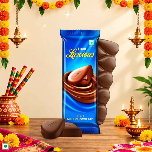 Luvit Luscious Milk Chocolate Bar