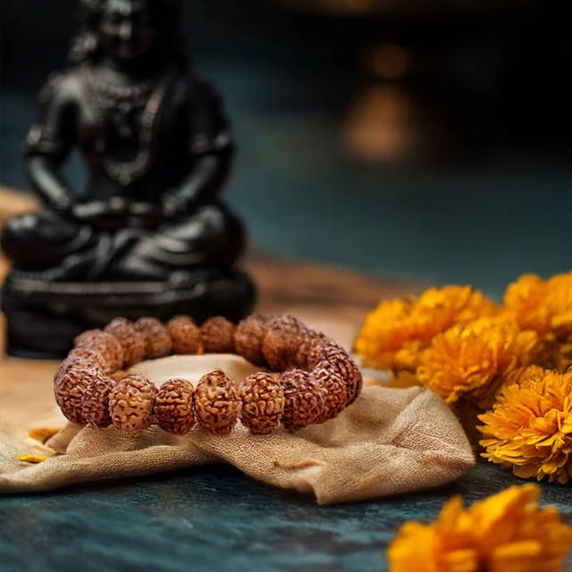 7 Mukhi Rudraksha Bracelet for Spiritual Wear