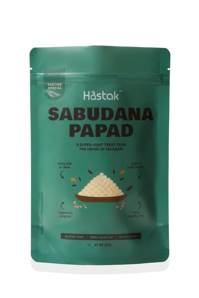 Hastak Sabudana Papad Ready to Fry