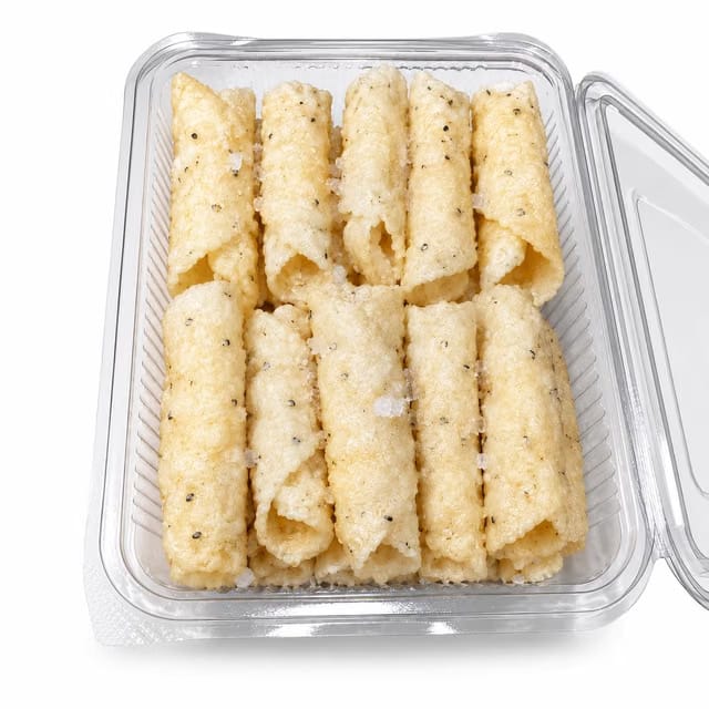 CM Sweets Rice Cannoli 400g (Kuzhalappam, Crispy Rice Rolls, Rice Cannoli) Authentic Kerala