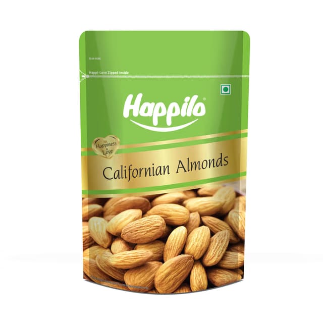 Happilo Californian Almonds, 200g Pouch
