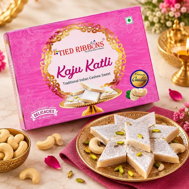 TIED RIBBONS Kaju Katli -