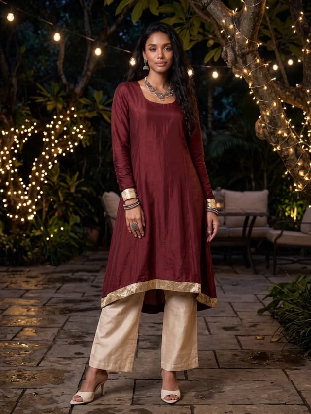 fusion by glitchez Women Kurta