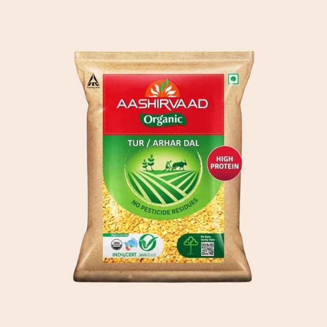 Aashirvaad Organic Arhar/Tur Dal