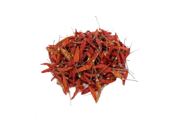 Bird's Eye Chili: Kanthari Thai Chili, Capsicum Frutescens_25gm