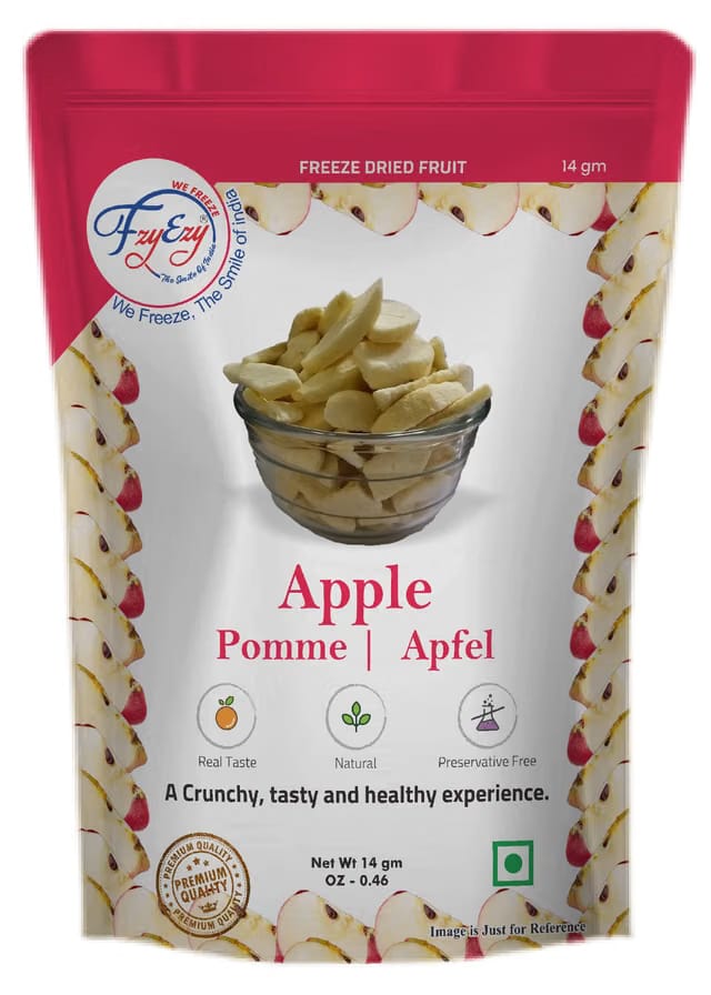 FzyEzy Healthy Premium Freeze-dried Apple Fruit Slices