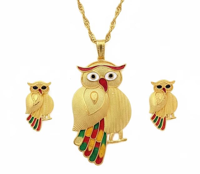 Enamel Jewellery Set for Women