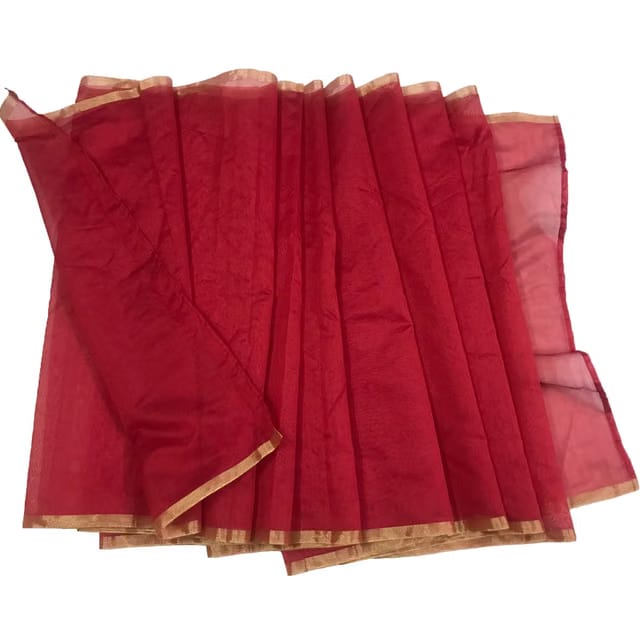 Royal Textiles Men's Chanderi Silk Plain Safa/Fetha/Pagdi/Turban Cloth For Wedding/Festival/Cultural Occasion