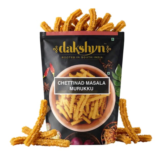 Dakshyn Chettinad Masala Murukku Chakli Sticks