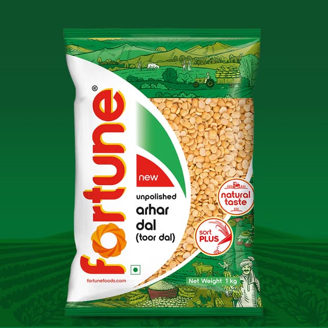 Fortune Unpolished Arhar Dal