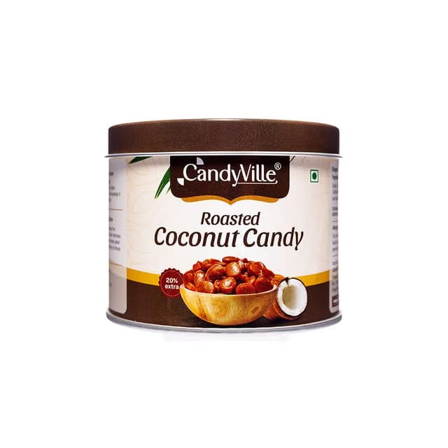 CandyVille Roasted Coconut Candy Tin