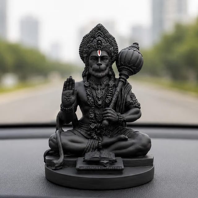 Hanuman Idol for Car Dashboard, Home, Office Desk, Hanuman Murti
