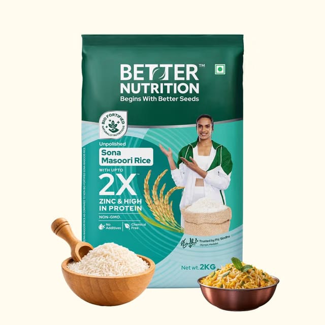 Better Nutrition Biofortified Sona Masoori Rice