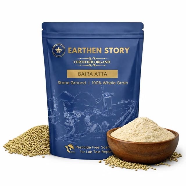 Earthen Story Certified Organic Bajra Flour