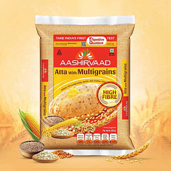 Aashirvaad Atta With Multigrains