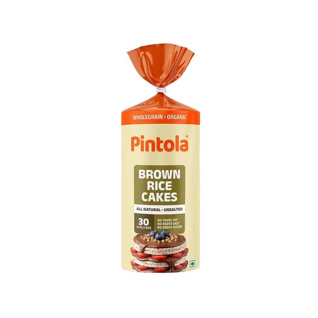 Pintola Wholegrain Brown Rice Cake