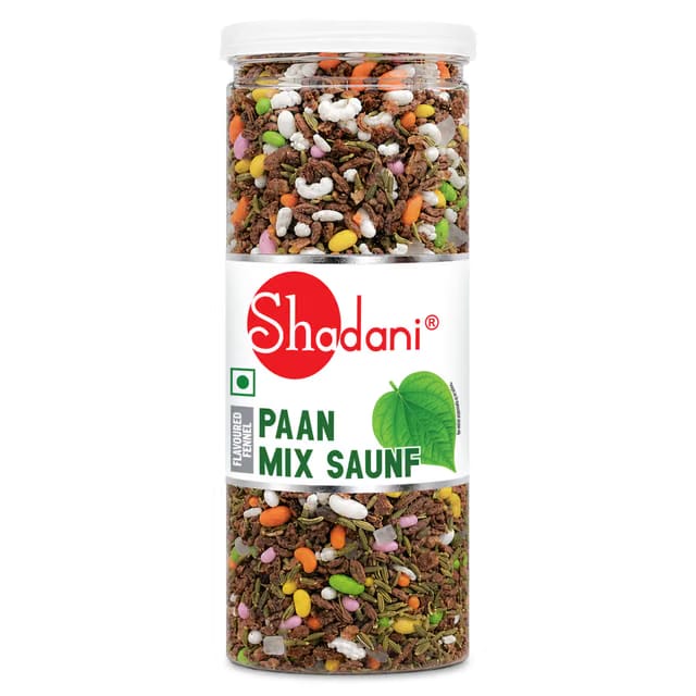 Shadani Saunf Mukhwas Mouth Fresheners After Meal (Paan Mix Mukhwas, Paan Mix Saunf Big Pack, Pack of 1)