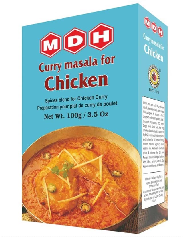 MDH Chicken Masala, 100g / 115g (Weight May Vary)
