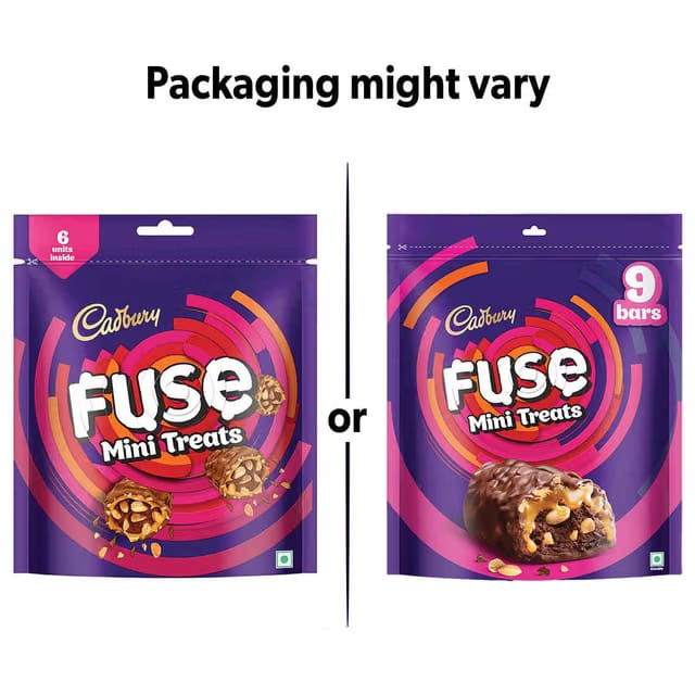 Cadbury Fuse Mini Treats Chocolate Pack