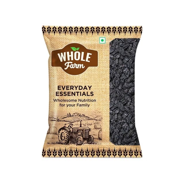 Whole Farm Premium Black Raisins/Black Kishmish