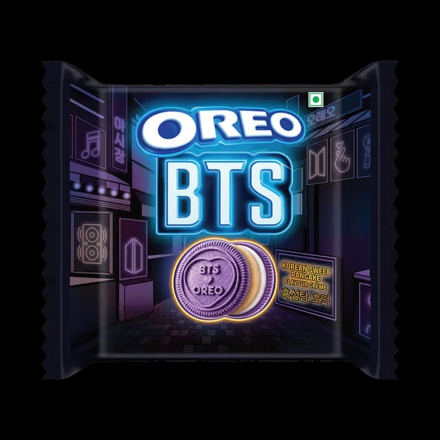 Cadbury Oreo BTS Korean Sweet Pancake Flavour Crème Biscuit Set Of 3