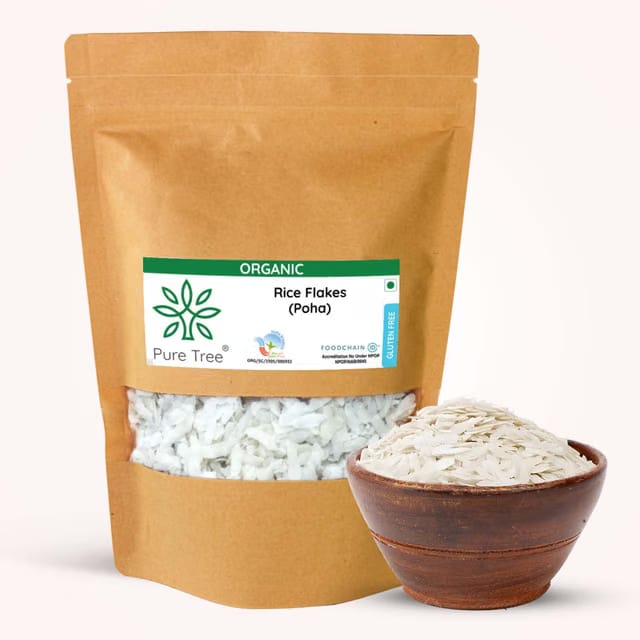 Pure Tree Certified Organic White Jada Poha