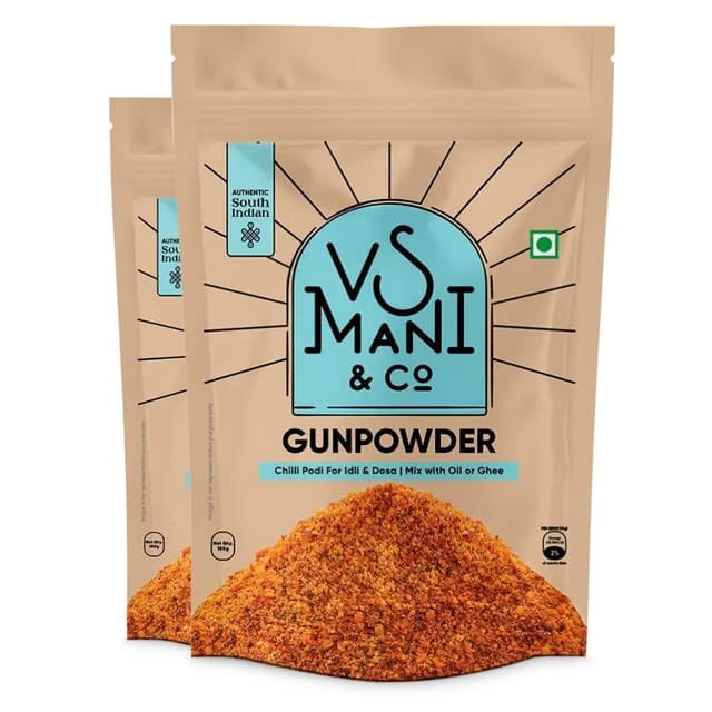 VS Mani & Co Gun Powder - South Indian Style Chutney for Idli and Dosa