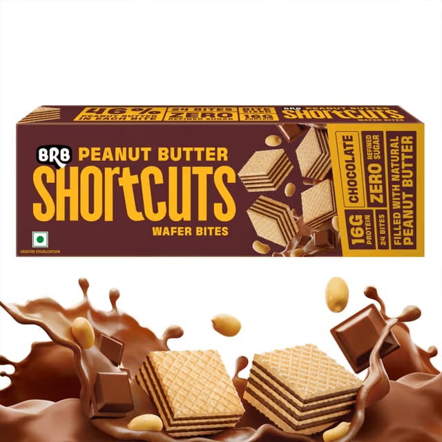 BRB Shortcuts - Protein Wafer Bites with 16g Protein - Chocolate
