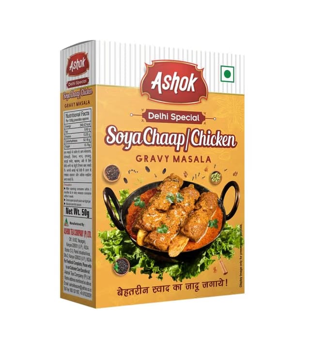 ASHOK NUTRIRICH Soya Chaap/Chicken Gravi Masala