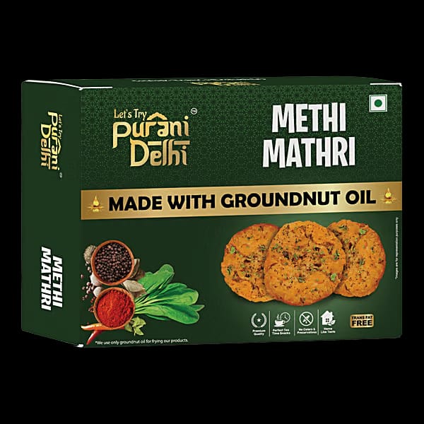 Let's Try Purani Delhi Methi Mathri