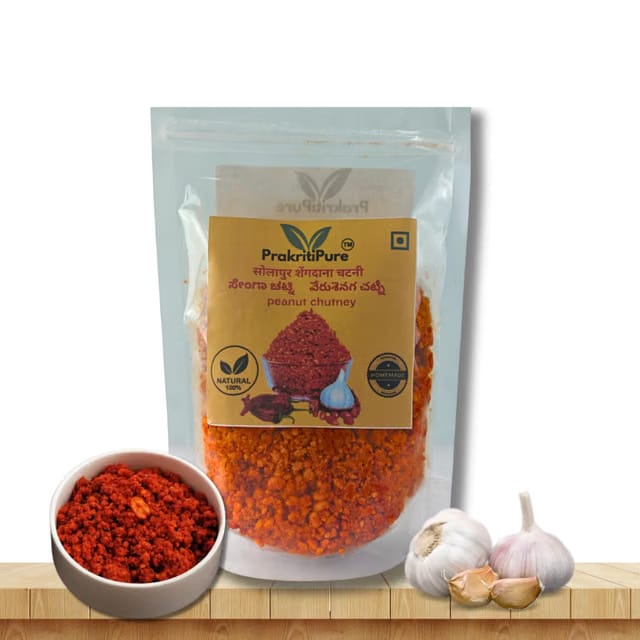 Prakritipure™ Peanut Chutney with Garlic