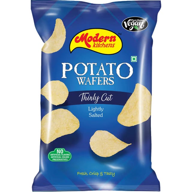 Modern Kitchen Potato Wafers Salted