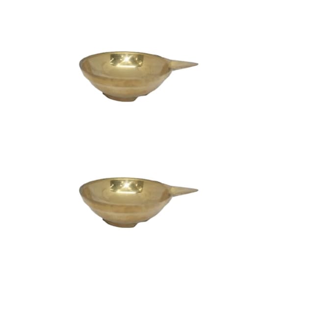 Brass Diya for Pooja
