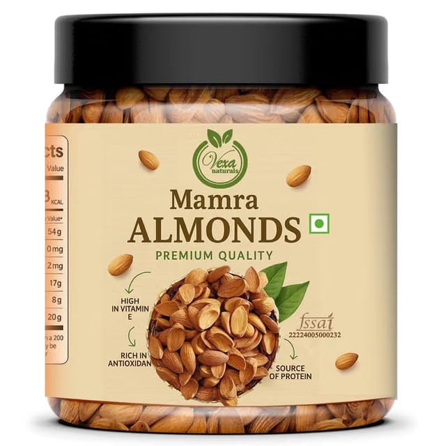VEXA NATURALS Afghani Mamra Almond Jar Pack