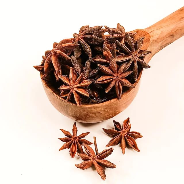 Bague star anise spice whole organic chakri pool