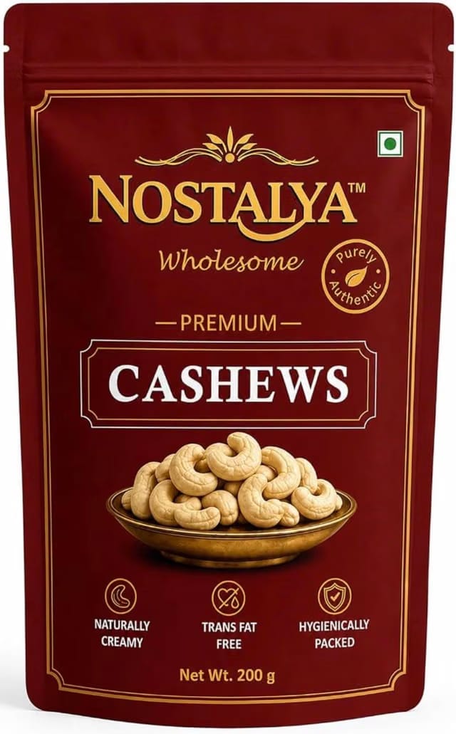 Nostalya Premium Whole Cashews