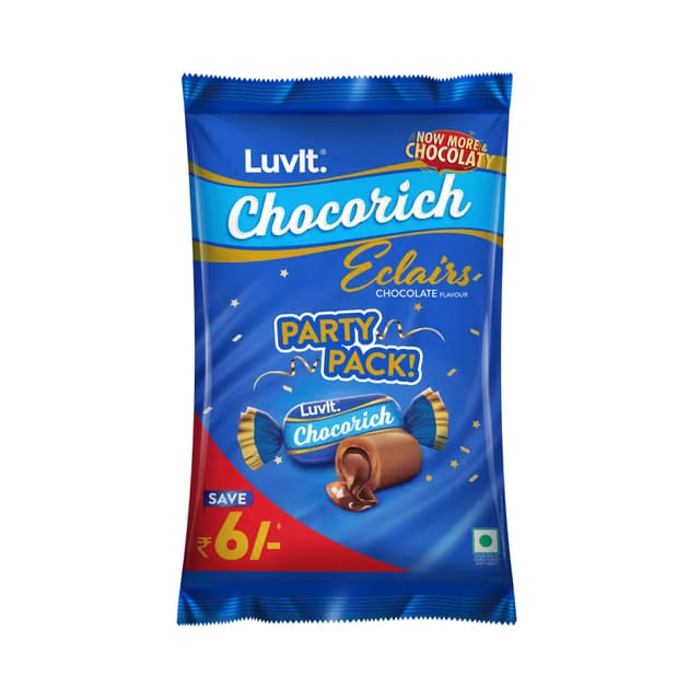 Luvit Chocorich Eclairs Chocolate Party Pack