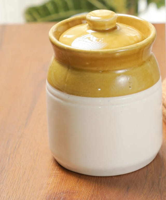 Ceramic Pickle Jar