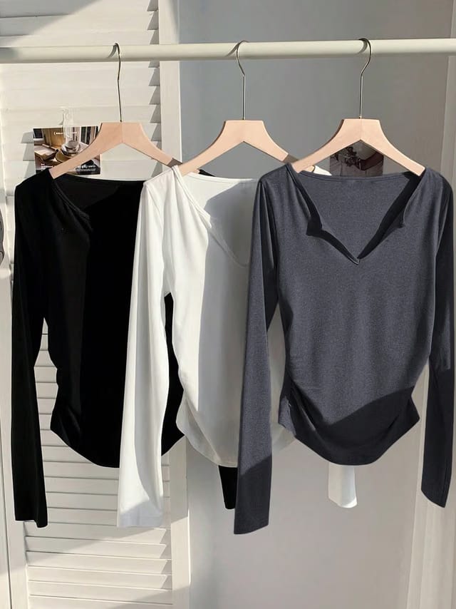 Women's 3pcs Plus Size Pullover T-Shirt