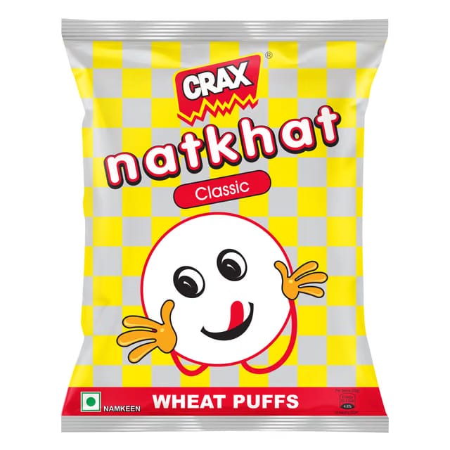 Crax Natkhat Classic Wheat Puff Snacks