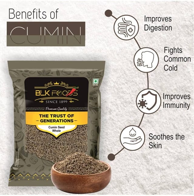 BLK FOODS 200g Cumin Seed Whole (Jeera sabut)