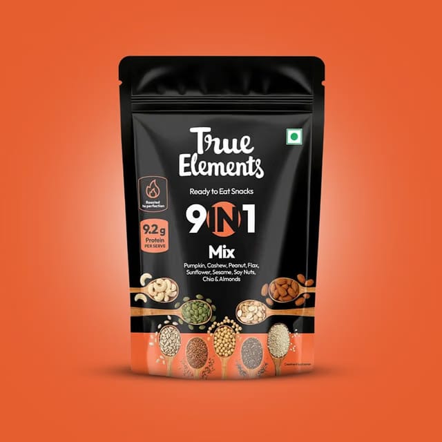 True Elements 9-In-1 Trail Mix, Seeds & Dry Fruits