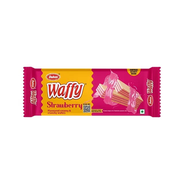 Dukes Waffy Strawberry Wafers