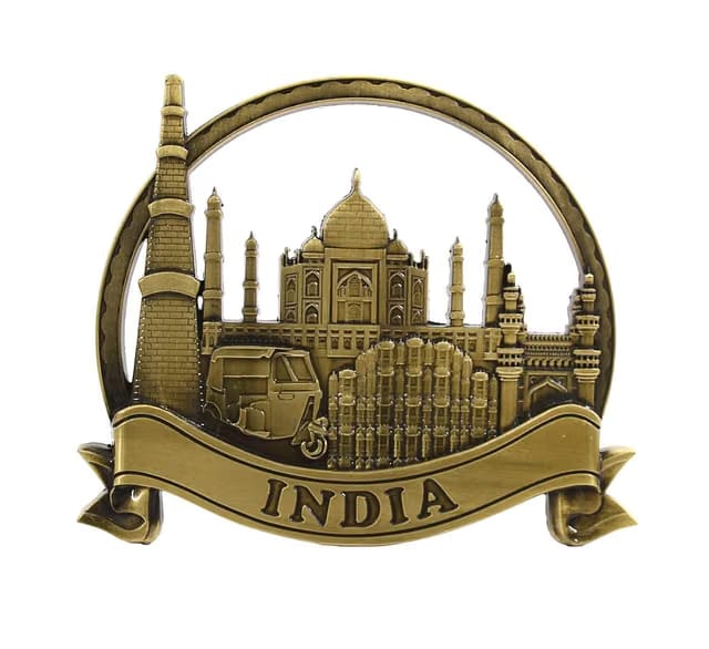 Taj Mahal Decorative Plate Indian Souvenir for Diwali Decoration Items for Home Decor Diwali Gift Plate Home/Office