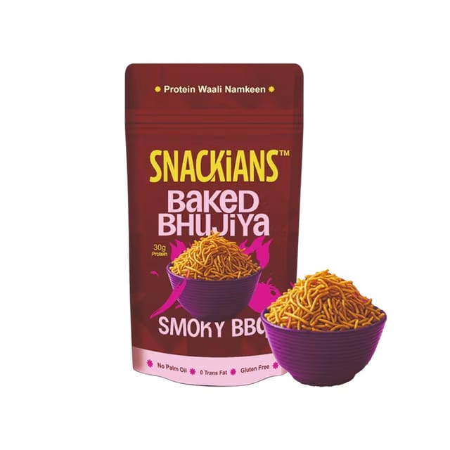 Snackians Baked Bhujia Barbecue