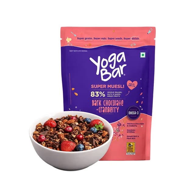 Yoga Bar Chocolate & Cranberry Super Muesli