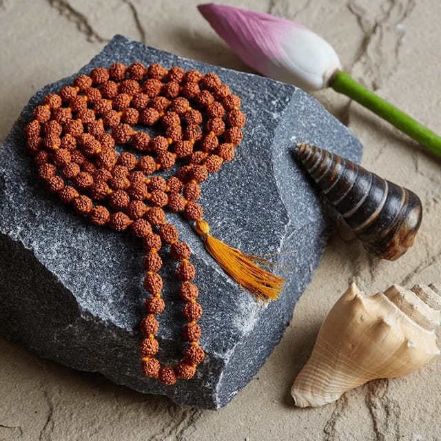 Original Rudraksha Pooja Mala ServDharm