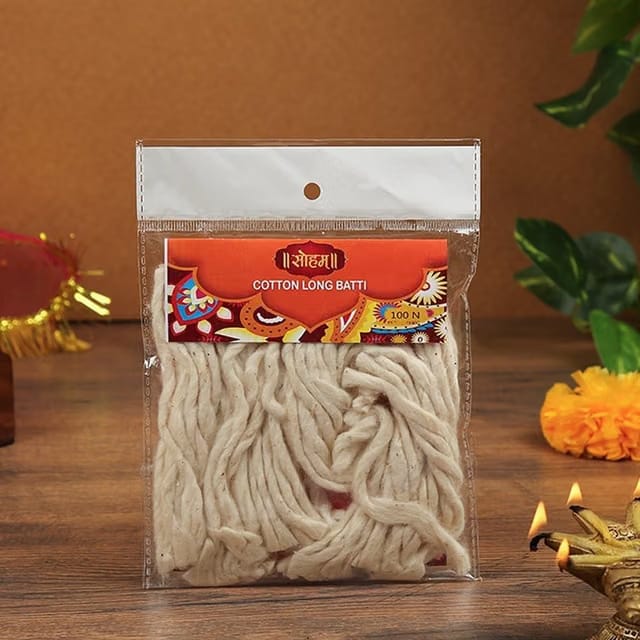 Cotton Long Diya Batti