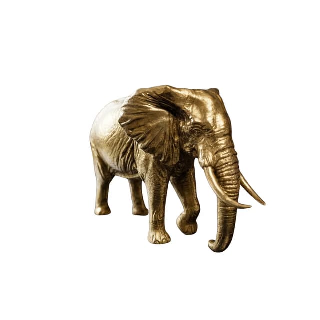 Wild Elephant Showpiece for Home & Office